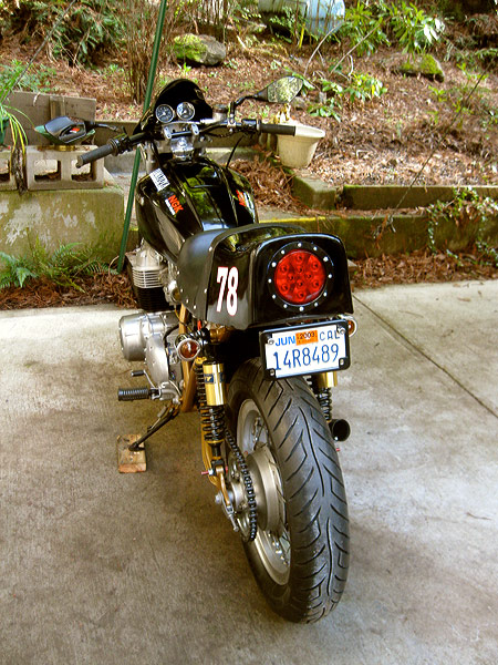 CB750K 1978 rear