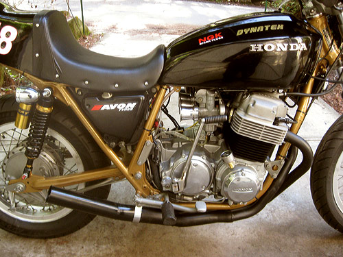 CB750K 1978 left close up