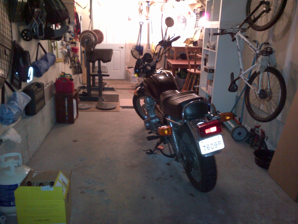 pic of the whole garage