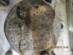 No 1 piston damage