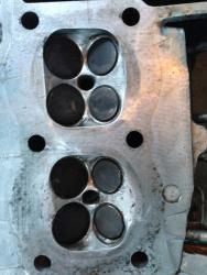 Cylinder head after repair