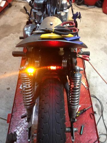 LED turn signals and nightrider brake light