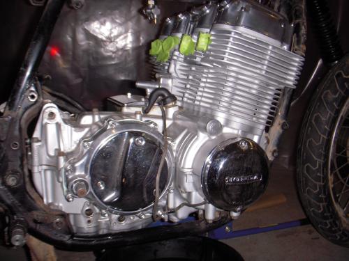 engine after rebuild